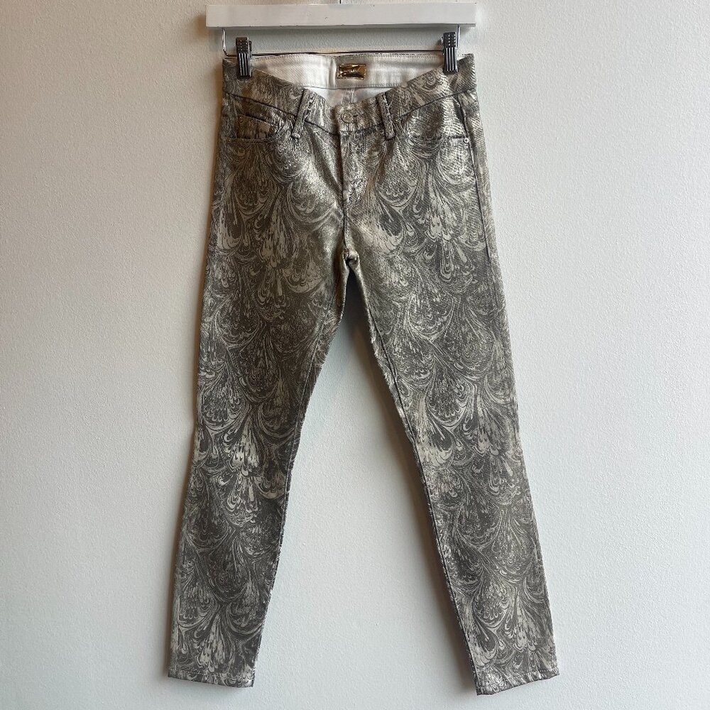 Mother Looker Skinny Jeans in Glitz n Glam